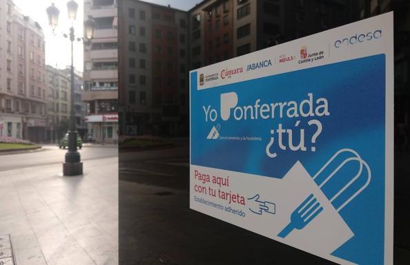 Un centenar de establecimientos se suman a la campaña de bonos descuento de apoyo al comercio y la hostelería local 'Yo Ponferrada ¿tú?