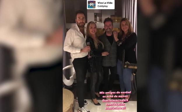 Belén Esteban recuerda a sus «amigos de verdad» en redes sociales