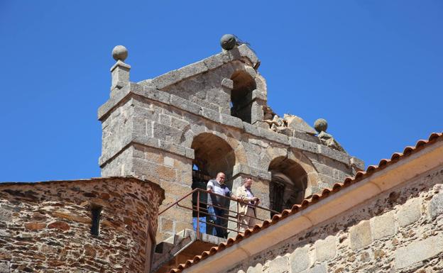 Un rayo provoca daños en una iglesia del siglo XIII en el municipio zamorano de Alcañices
