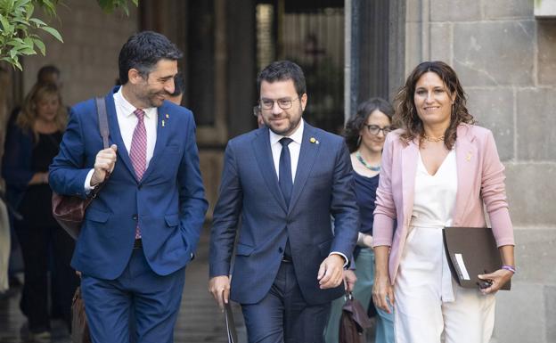 Aragonès desdeña el ultimátum de Junts