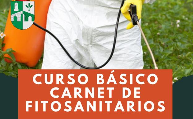 Barrientos acoge en octubre un curso de manipulación de productos fitosanitarios