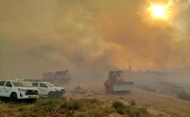 Tres incendios en León, dos de ellos intencionados, marcan las últimas horas