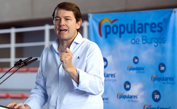 Mañueco contrapone el proyecto de «futuro del PP, de modernización y transformación», frente al «abismo y la nada» de Sánchez