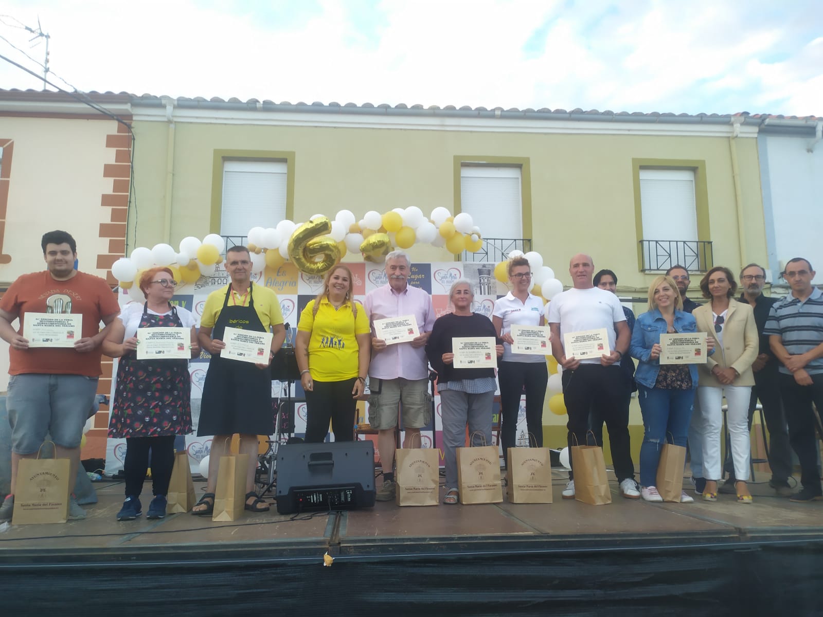 Santa María del Páramo homenajea al ilustre vecino Trinitario Sarmiento