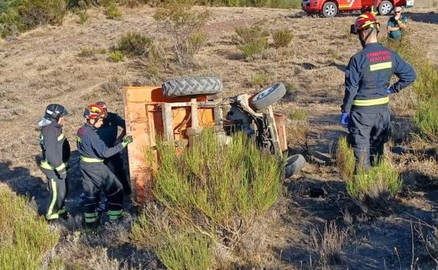 Fallece el hombre que quedó atrapado debajo de un vehículo en el camino junto a la mina de Santa Lucía de Gordón