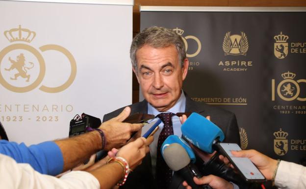 Zapatero: «La Cultural es la historia de León y el ejemplo de la globalización»