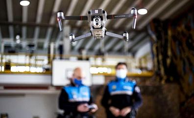 La Policía Local activa su sección de drones con tres unidades tras superar los problemas de logística