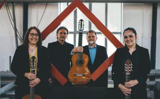 El festival de Música Española de León recibe al cuarteto de guitarras Entrequatre