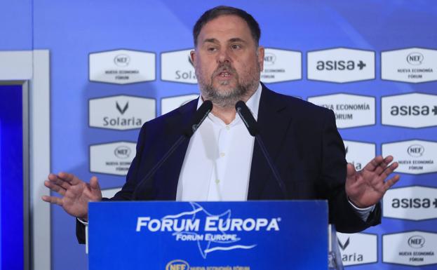 Junqueras rechaza poner plazo fijo a la independencia