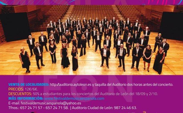 La Orquesta Sinfónica de Castilla y León participa esta semana en el festival de música de León