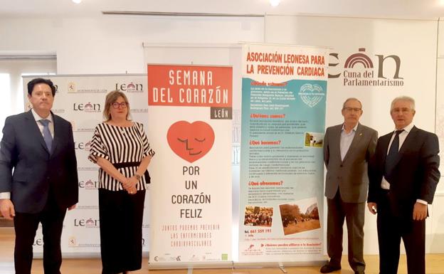 León celebra la Semana del Corazón con conferencias y un circuito de detección de riesgos cardiovasculares