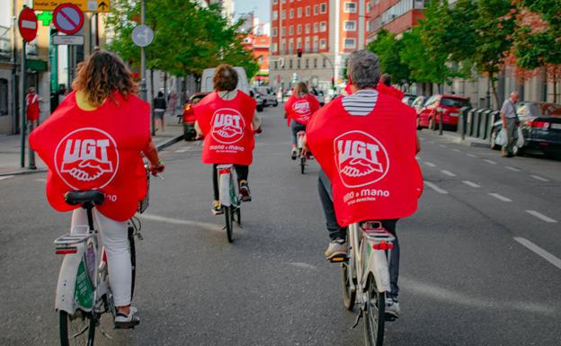 UGT presenta sus demandas sindicales por una movilidad sostenible y segura