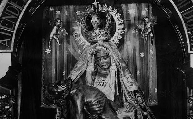 El arte y la devoción a la Virgen del Mercado se expone en 'Sicut dolor meus'