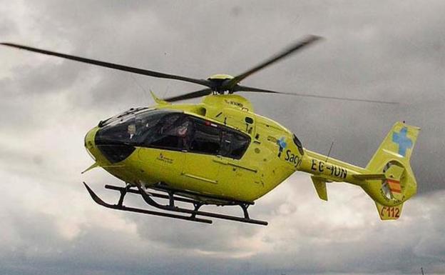 Evacuada en helicóptero una montañera de 60 años que cayó y se golpeó contra una roca en el pico Valdorria