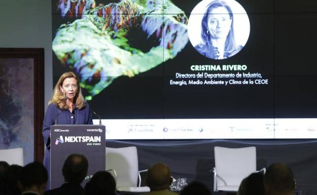 Cristina Rivero: «Sin las empresas, la descarbonización no será una realidad»