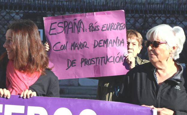 León exigirá este viernes la abolición de la prostitución y la protección de las víctimas