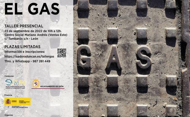 El Centro Social Mariano Andrés acoge el 23 de septiembre un taller para informar sobre la factura del gas