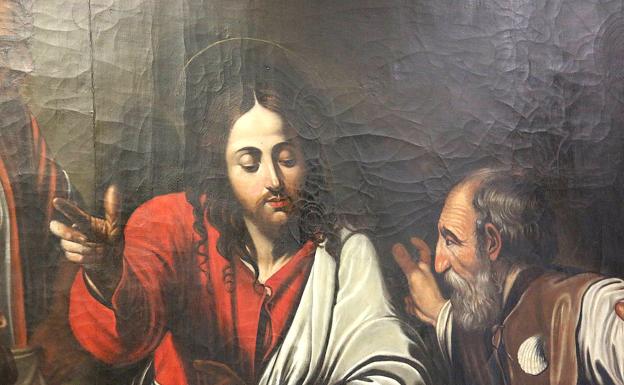 Las alumnas de la Escuela de Arte de León 'salvan' dos obras del siglo XVII