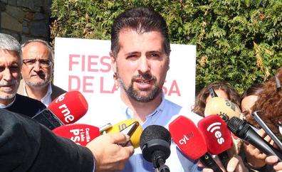 Tudanca responsabiliza a Feijóo de que «toda España se esté avergonzando del Gobierno de Castilla y León»