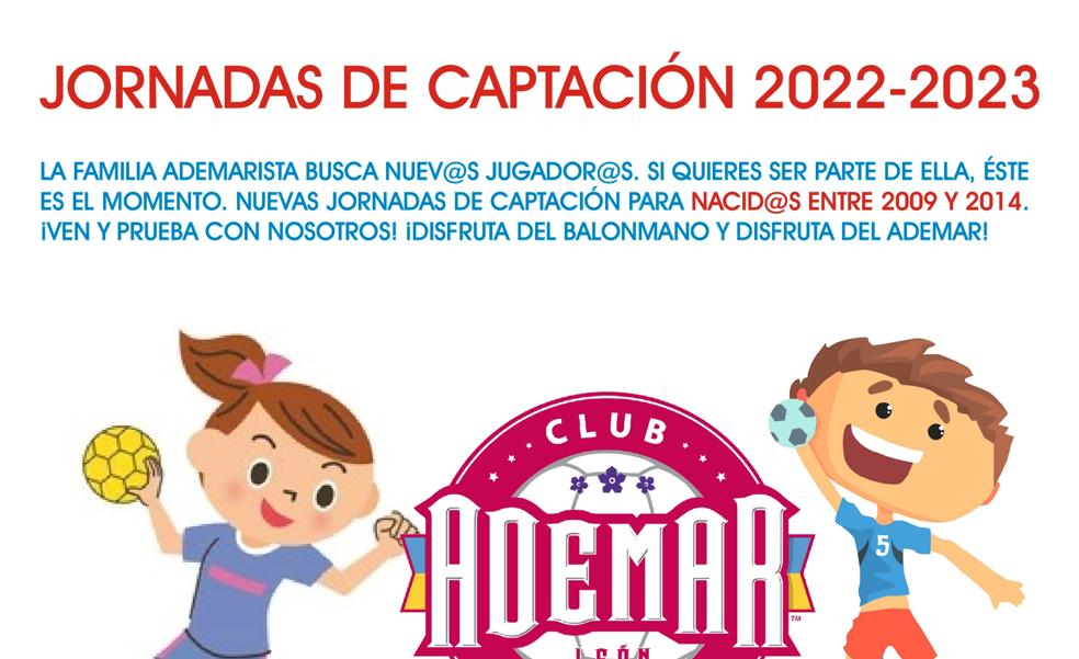 Comienzan las jornadas de captación del Ademar León