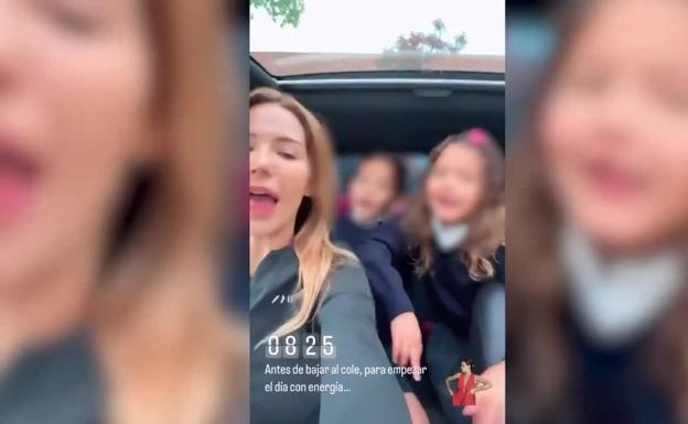 Tamara Gorro disfruta con sus hijos en la vuelta a la rutina