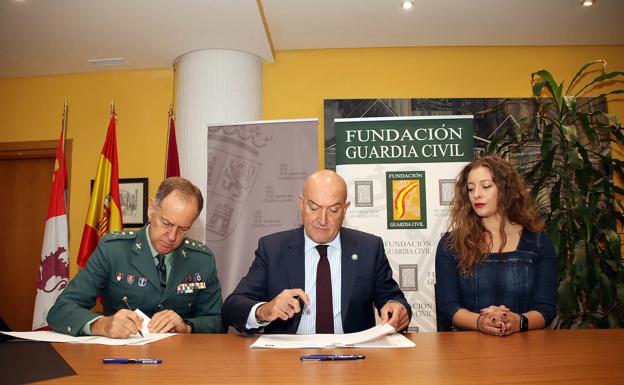 La Junta concede 20.000 euros a la Fundación Guardia Civil dentro del convenio de colaboración suscrito en León