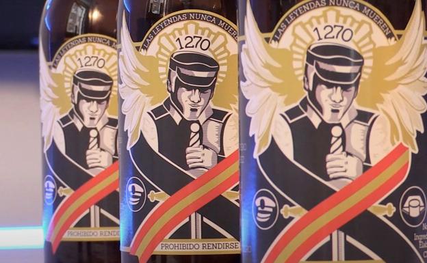 La cerveza leonesa '12.70' lanza una 'edición Fuerzas Armadas' para levantar un monolito a los caídos