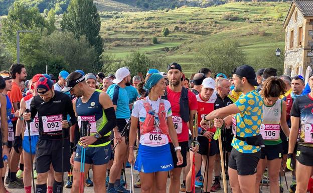 Juan Rodríguez y Henar Pérez hacen valer su dominio en el V Trail del Mampodre