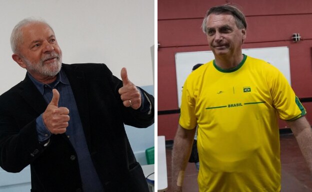 Lula se impone pero tendrá que disputar la segunda vuelta a un Bolsonaro que gana terreno