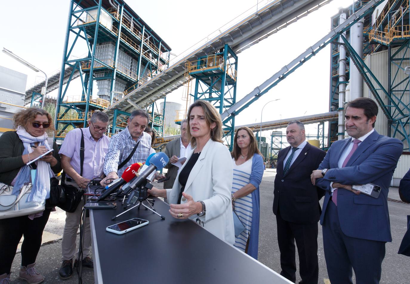 Visita de Teresa Ribera a la Ciuden