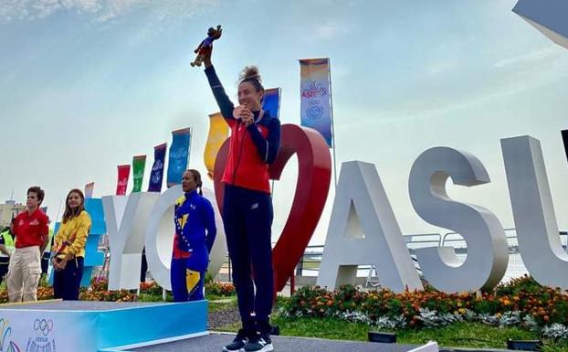 Aranza Villalons se cuelga el bronce en los Juegos Sudamericanos