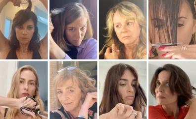 Más de 70 artistas españolas se cortan el pelo por las mujeres de Irán