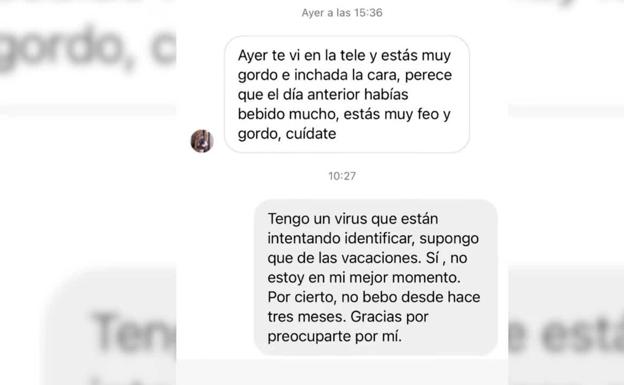 Jorge Javier confiesa tener un virus que los médicos están investigando