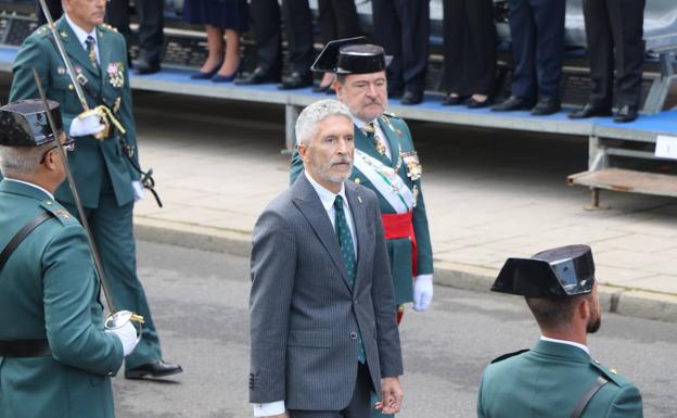 Marlaska destaca la labor de la Guardia Civil como «un eje esencial» en la lucha «contra la despoblación»