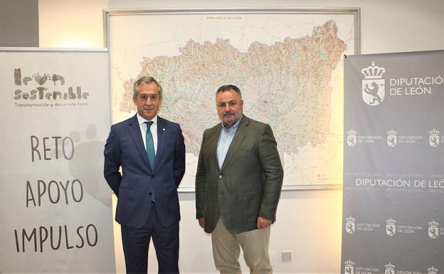 Eurocaja Rural traslada a la Diputación de León su proyecto de negocio y su implicación con la zona