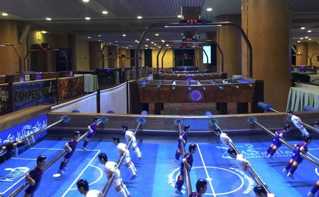 Más de un centenar de jugadores participarán en el II Máster de Futbolín 'Ciudad de León'