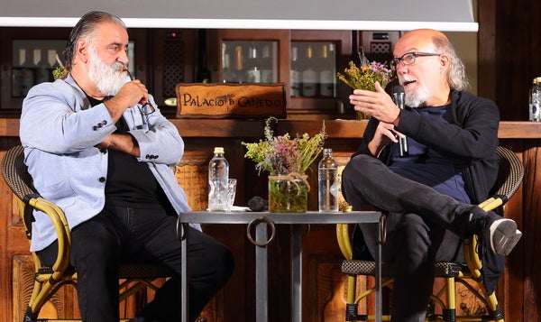 Toni Segarra en 'Las charlas del 50 aniversario de Prada A Tope'