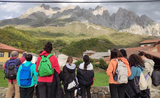 Los alumnos del Colegio 'La Asunción' visitan el Parque Nacional de Picos de Europa
