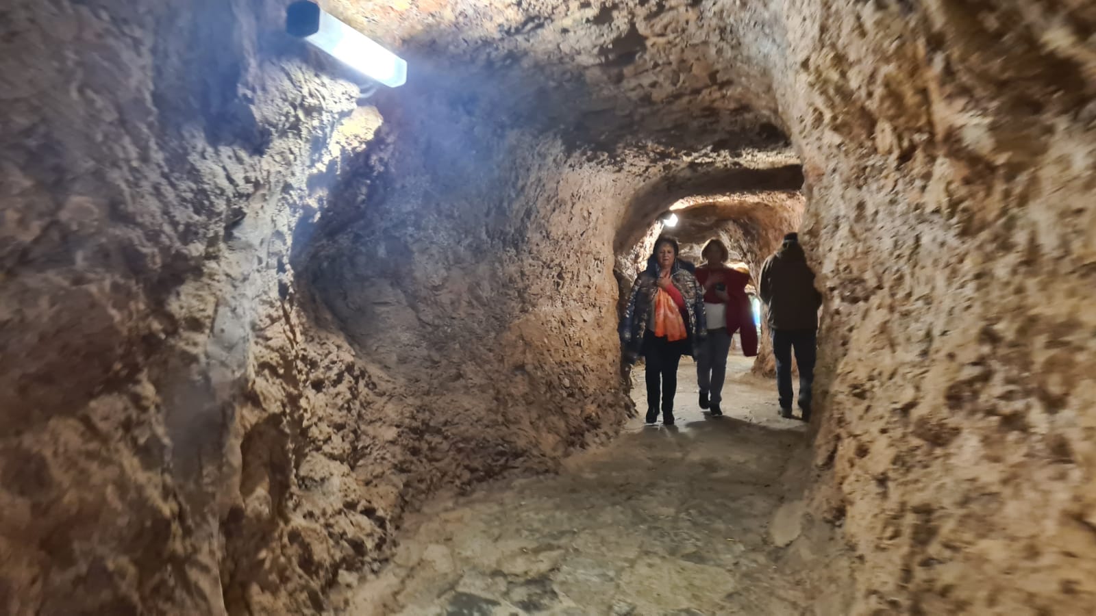 Visita a las cuevas de Valporquero