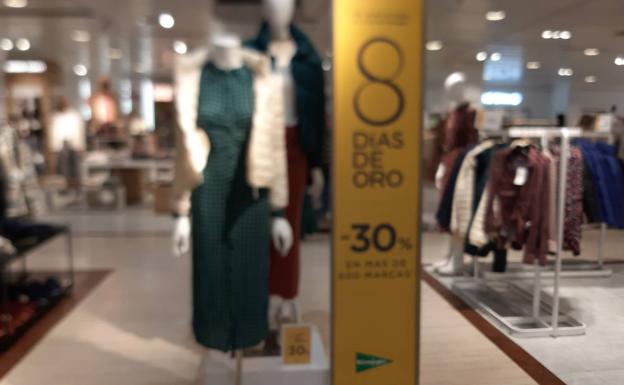 El Corte Inglés lanza '8 Días de Oro' con descuentos dehasta el 30% en una gran selección de marcas