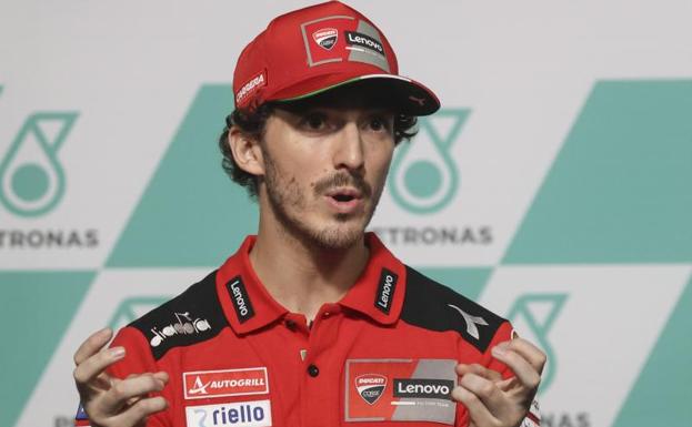 Bagnaia llega a Malasia con el viento a favor