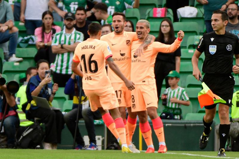 Los goles del asalto colchonero al Benito Villamarín