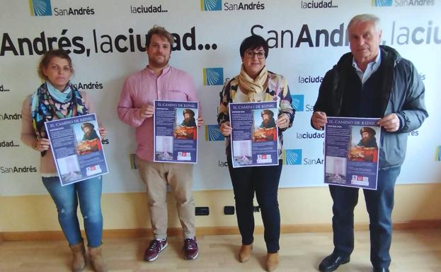 San Andrés exhibe la primera guía moderna del Camino de Santiago del siglo XV