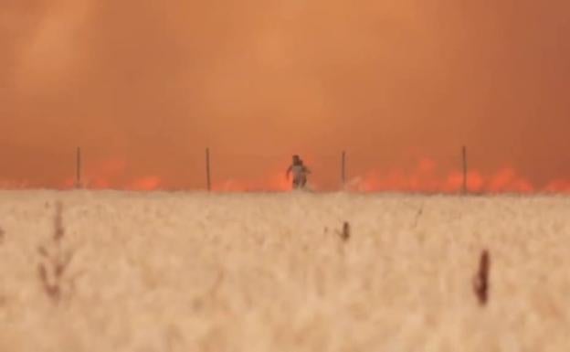 Fallece el 'héroe de Tábara' después de tres meses hospitalizado por sus quemaduras en el incendio de la Culebra