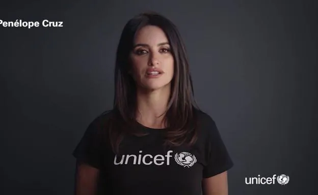 Penélope Cruz protagoniza la nueva campaña de UNICEF contra la desnutrición infantil
