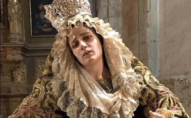 La Cofradía de la Redención celebra el Triduo en honor a Nuestra Madre de la Divina Gracia