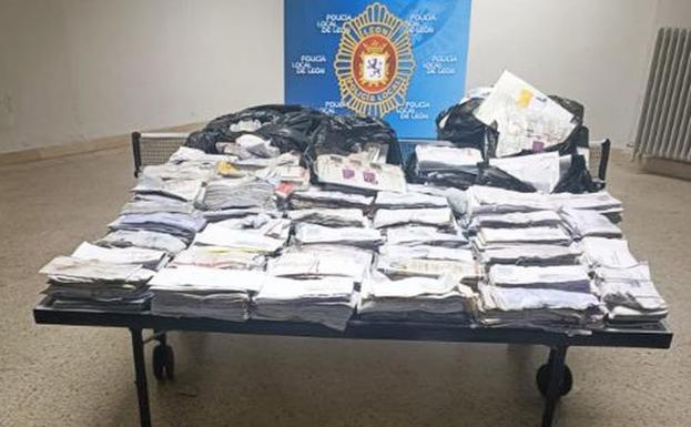 La Policía Local recupera 14.000 cartas no entregadas a vecinos de Oteruelo e identifica al presunto responsable de su custodia y reparto