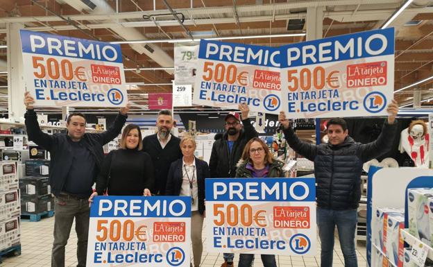 E.Leclerc reparte cinco vales de 500 euros entre los agraciados de su 'Megames'