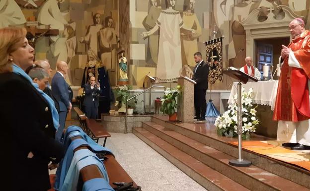 Milagros Blanco toma posesión como abadesa de la Bienaventuranza en San Claudio