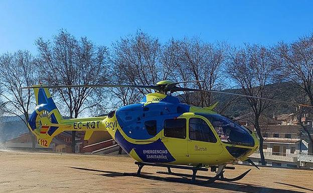 Herida una mujer de unos 60 años en el choque entre dos turismos en Quintana de Rueda